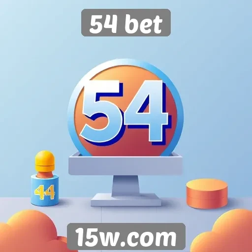 Interface e usabilidade do site 54 bet