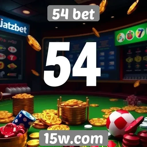 Diversidade de jogos oferecidos pelo 54 bet